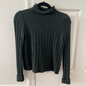 Madewell mockneck pullover sweater
